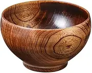&NE NKR-383-BR Yamanaka Lacquer Hollow Bowl Tea Cups, Miso Soup Bowl, Brown, Diameter 4.5 x Height 2.8 inches (11.5 cm) x Height 2.8 inches (7 cm), Full Capacity, 10.1 fl oz (300 ml), Made in Japan
