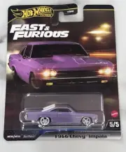 Hot Wheels Premium Fast & Furious 1966 Chevy Impala Real Riders New Diecast