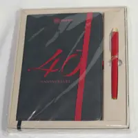 在飛比找蝦皮購物優惠-輝葉40周年品牌筆記本鋼珠筆精美盒裝