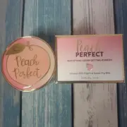 Too Faced Peach Perfect Mattifying Loose Setting Powder 1.23oz Translucent NEW!