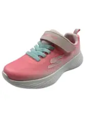 NEW Skechers Toddler Girl Go Run Performance Shoe Pink Machine Washable Size 12T