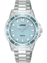 Lorus RG251VX9 Blue Dial Silver Stainless Steel Womens Watch