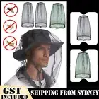 Mosquito Fly Head Net Mesh Hat Fishing Bee Bug Face Protect Farm Camping Mesh AU
