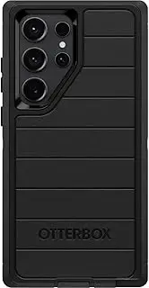OtterBox Galaxy S23 Ultra (Only) - Defender Series Case - Black, Rugged & Durable - with Port Protection - Case Only - Microbial Defense Protection - Non-Retail Packaging