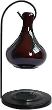 Generic Burner for Essential Oils, Ceramic Tea Light Candle Holder, Decorative Oven, Oil Diffuser Burner for Meditation, Valentine's Day, Inside, Christmas, Brown, as described