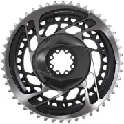 SRAM Red AXS Chainring Set 46t / 33t SRAM Direct Mount 2x12-Speed Aluminum Gray