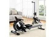 Everfit 16 Level Magnetic Rowing Machine for Home with App Connect Black