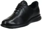 Cole Haan - Men's 2.Zerogrand Laser Wing Oxford Shoe, Black Leather/Black, 10.5M