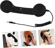 SHOWERORO Retro Telephone Receiver Adjustable Tone Handset Compatible with All Devices Luxurious Finish for Enhanced Comfort