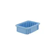 Metro TB91035BAS Static Dissipative Polypropylene Tote, Blue, 8.25" x 10.875" x
