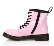 Dr. Martens 1460 Leather Combat & Lace-Up Boots Pale Pink Kids Toddler Size 7