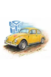 Transformers Bumblebee Bug by Billy Tackett Ltd Edition x/125 Poster Print Art