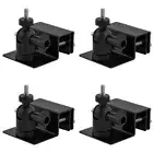 4x Weatherproof Gutter Mount for Arlo Pro/ Ring/ Eufy/Blink Ring Stick Up Camera