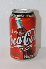 RARE 1996 Unopened Coca-Cola Coke 12 oz. Nascar Can - Dale Earnhardt Jr.