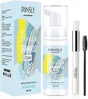 Lash Shampoo 60ml Eyelash Extension with Mousse Brush Eye Lash Lift Cleaning Foam Wholesale Lash Label Clean for Clean Q8C7