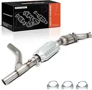 Right Catalytic Converter Kit Direct-Fit Compatible with Ford E-150/E-150 Club Wagon/E-250 2003, E-150 Econoline/E-150 Econoline Club Wagon/E-250 Econoline 1999-2002, 4.2L, E.P.A. Compliant