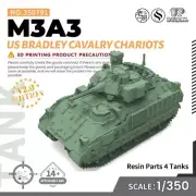 SSMODEL SS350791 1/350 Military Model Kit US M3A3 Bradley Cavalry Chariots