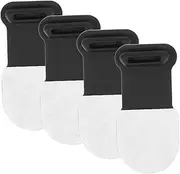FUNNETOYU 4pcs Self-Adhesive Charging Port for USB Plugs for Phone Prevent Dust Humidity Pocket Fluff Easy to Install Reusable