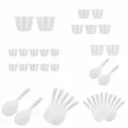 2Pc Rice Measuring Cups Rice Spoons Plastic Kitchen Rice Cooker Replacement Tool