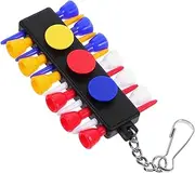Mipcase Golf Ball Nail Stand Golf Equipment Golf Tee Organizer Case for Men Golf Tee Anchor Golf Tee Bag Pouch Golf Accessory Bag Golf Tee Organizer Bag for Men Golf Tees Holder Plastic