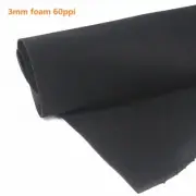 1 Sheet DJ Spekaker Woofer Cabinet Grill Black Foam 1M X 1M, 3mm Thickness 60PPI