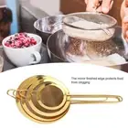 4Pcs Home Kitchen Stainless Steel Flour Sieve Sifter Mesh Strainer