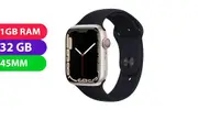 Apple Watch Series 7 (Starlight, 45MM, GPS) - Refurbished (Excellent)