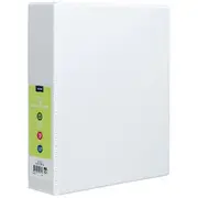 J.Burrows Insert Binder A4 2 D-Ring 50mm White