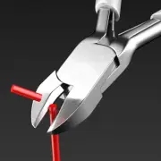 Mini Plier Diagonal Pliers Round Bent Needle Nose Cutter Beading Insulated Plier
