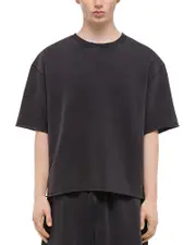Helmut Lang Garment Dyed Upstate Raw Edge Tee