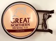 GNO White Fish Brewing Beer Bar Lighting Wall Sign Light LED