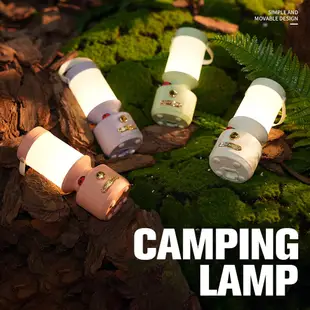 可愛的瓢蟲野營小夜燈帶手柄便攜式可調節小夜燈適用於戶外室內