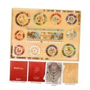 Bamboo Combo Beading Board for Bracelet Bead Design Board Jewelry Design 14.4"