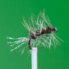Set 3 or 6 Sparkle Griffiths Gnat Barbless Trout River Fishing Hackled Dry Flies