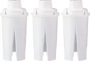 Amazon Basics Replacement Water Filters for Pitchers, 3 Count (Pack of 1)