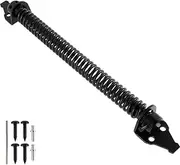 Gate Spring Closer 8inch Universal Gate Self Closing Spring Metal Fence Gate Spring Closure Rust-Proof Door Automatic Closer Heavy Duty for Wooden Gate