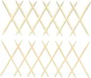 Wooden Scratch Pens 200pcs Bamboo Scratch Brush Set Safe for Boys and Girls Promotes Creativity for Art Party Time