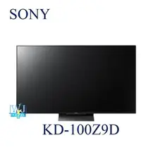 在飛比找Yahoo!奇摩拍賣優惠-【暐竣電器】SONY 新力 KD-100Z9D 100型4K