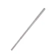 2Pcs Reusable Stainless Steel Drinking Straws Straight Eco Friendly Retractable Drink Straws+1Xcleaning Brush+1Xbag