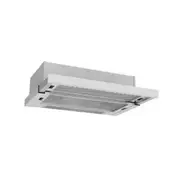 Chef 60cm Pullout Rangehood - White