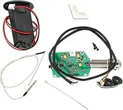 Kisangel 1 Set Wired Loaded Control Plate Harness for Guitar Pickup Easy Installation Volume No Damage to Guitar for Musicians of All Levels