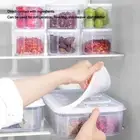 1/7pcs with Lid Refrigerator Storage Box Sealed Condiment Boxes