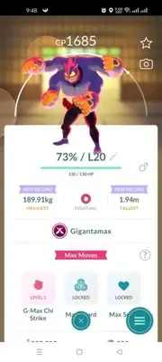 Gigantamax Machamp - Pokemon Go ☑️