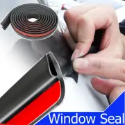 Car Window Glass Seal Weatherstrip Sealing Door Trim Edge Guard h-Shape Rubber (for: Renault)