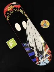 RARE Clive Dixon Heath Kirchart Gravedigger Reissue Birdhouse Skateboard Deck