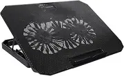 CONGARTENO 1pc Laptop Cooler Stand Material USB Powered Quiet Fan Heat Dissipation Portable Notebook Radiator for Home Office Use