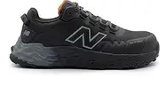 [New Balance] Fresh Foam Cremorne Composite Toe Safety Shoes for Women – Non Slip, Electrical Hazard, Black|Grey, 7.5