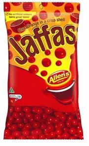 Allens Jaffas Bulk 1kg x 1