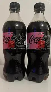 2023 Coke Creations MOVE ZERO sugar - Rosalia flav 1x20oz bottles. 2 Bottles!