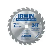 Irwin Classic Series Circular Saw Blades 7 1/4″ Diameter 24 tooth Wood Cutting